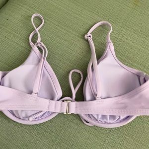 purple bikini top